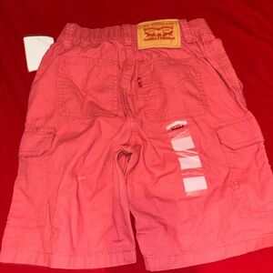 Levi's Vibrant Red Cargo Shorts